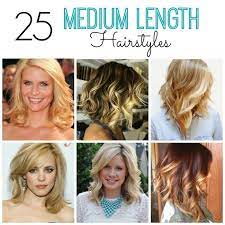 Adding a little wave and texture to your cut will make your hair appear slightly shorter and more layered, without you actually having to cut it. 25 Medium Length Hairstyles For Moms You Ll Want To Copy Now
