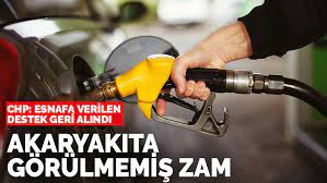 Akaryakıt ürünlerini içeren özel tüketim vergisi (ötv) (i) sayılı listesindeki benzin, motorin, ev karar sonrasında benzin, motorin ve lpg'ye önemli bir zam geldi. Tx Xbobi Wfc0m
