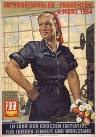 Suchen sie nach frauentag 8. Lemo Bestand Objekt Plakat Zum Internationalen Frauentag Am 8 Marz 1954