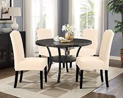 Also available in our beautifully priced ballard select fabrics. Tianshu Stretch Chair Covers For Dining Room Set Of 4 Dining Room Chair Covers For Home Decor Removable Dining Chair Cover Non Slip Kitchen Chair Cover Parson Chair Slipcover 4 Pack Beige Buy