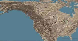 Mapped The United States Of Elevation