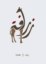 Illustrations That Explain Arabic Words Meaning Arabic Art Art Arabic Calligraphy Design