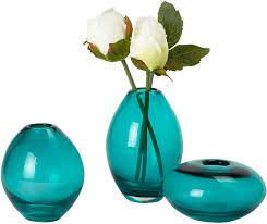 Can be used on its own. Torre Tagus Mini Lustre Vase Glas Turkis Assorted Amazon De Kuche Haushalt Wohnen