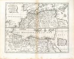 A new accurate map of negroland and the adjacent countries also upper guinea. File Africa North 1747 Emanuel Bowen 4006898 Recto Jpg Wikimedia Commons