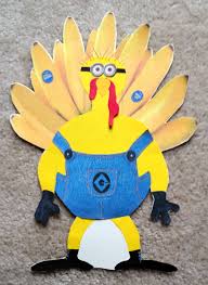Turkey Disguise Project I Am Not A Turkey I Am A Minion Who Works For Gru Industries And Loves Banana Turkey Disguise Turkey Disguise Project Turkey Project