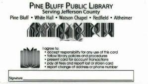 To get a library card, fill out an application and bring it to any la county library location along with a valid id. Apply For A Library Card Library Services Pine Bluff Jefferson County Library System