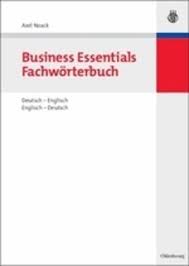 Transfer from account to account: Business Essentials Fachworterbuch Deutsch Englisch Englisch Deutsch Von Axel Noack Portofrei Bei Bucher De Bestellen
