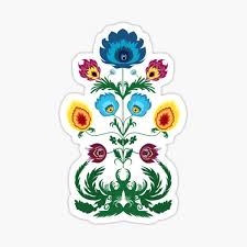 See more ideas about tattoos, body art tattoos, polish folk art. Polish Folk Stickers Redbubble