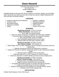 7 Sample Resume Warehouse Manager Sample Resumes Resume Objective Examples Warehouse Resume Resume Objective Sample