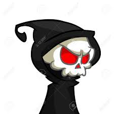 03 310 6669 or 022 125 7761. Ilustracion Vectorial De La Muerte De Dibujos Animados Mascota Del Monstruo De Halloween Aislado Sobre Fondo Oscuro Ilustraciones Vectoriales Clip Art Vectorizado Libre De Derechos Image 85472807