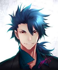 Royal Assassins Assassination Classroom X Fairy Tail Characters Dragons Part 2 Anime Blue Hair Blue Anime Anime Guy Blue Hair
