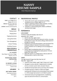 Babysitter Resume Example Writing Guide Resume Genius