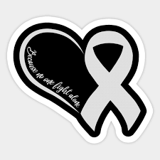 Smoking is the cause of most lung cancers and is an important factor in she hasn't got cancer, but there is a danger of getting it in the future. No One Fight Alone Heart Lung Cancer Awareness Peach Ribbon Warrior Lung Cancer Awareness Sticker Teepublic