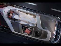 Volvo Nun Icinde Yatak Olan Surucusuz Otomobili Volvo 360c Youtube