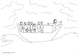 One day when jesus and his disciples were in a boat, there was a dangerous storm. Super God Jesus Calms The Storm Kids Coloring Pages Coloring Home