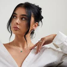 Dulcie Square Malachite Necklace