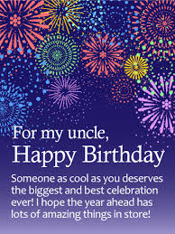Birthday Wishes For Uncle Birthday Wishes And Messages By Davia I hope that this day brings you nothing but happiness and this year nothing but good fortune. birthday wishes for uncle birthday