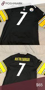 Ben Roethlisberger Steelers Jersey Nike Here We Go Pittsburgh Steelers Jersey Nike Shirts Black Nikes Clothes Design Fashion Design