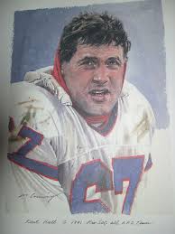 Ken Hull Buffalo Bills Rare Art