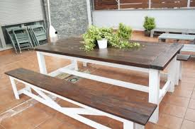 Pin By Lisa Frank On Outdoor Builds Diy Farmhouse Table Plans Diy Outdoor Table Diy Farmhouse Table