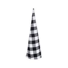 Black And White Buffalo Plaid Ribbon Hobby Lobby Black White Buffalo Check Cone Tree Small Hobby Lobby 5381025 Buffalo Plaid Christmas Tree Buffalo Plaid Christmas Plaid Christmas Tree