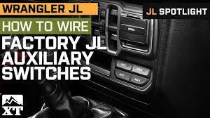 30.04.2018 · jl aux switch wiring. How To Wire Auxiliary Lights To Jl Wrangler S Factory Switch Panel Youtube