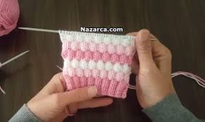 Renk Sirali Orgu Sis Modeli Renk Gecisli Her Sirada Her Renkte Bir Ornek Tamamlanan Birbirine Yakin Renkler Ile Yapi Baby Knitting Patterns Orgu Orgu Desenleri