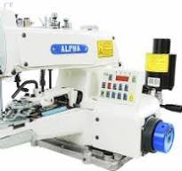 Máquina Botoneira para Pregar Botões de 4 Furos em X ALPHA