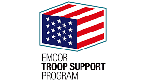 The hex, rgb and cmyk codes are in the table below. Emcor Troop Support Program Logo Vector Svg Png Findlogovector Com