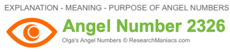 Angel Number 2326