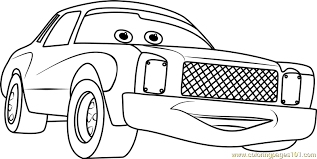 Grab free printable coloring pages of lightning mcqueen jackson storm and cruz ramirez from the new disney pixar film cars 3. Darrell Cartrip From Cars 3 Coloring Page For Kids Free Cars 3 Printable Coloring Pages Online For Kids Coloringpages101 Com Coloring Pages For Kids