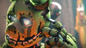 He also wears the large portion of his ear that was once gone from the original game. Springtrap S Voice Youtube