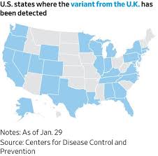 The variant remains the dominant one in the uk currently, accounting for more than 60% of cases; How Coronavirus Mutations Are Taking Over Wsj
