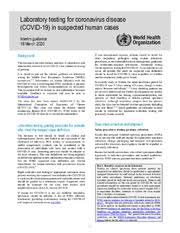 With this app, you are able to prove you've recently tested negative for corona. Laboratory Testing For 2019 Novel Coronavirus 2019 Ncov In Suspected Human Cases