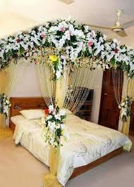 Bedroom Decoration For Wedding Night Pakistani In 2020 Bedroom Decor For Women Romantic Room Decoration Wedding Bedroom