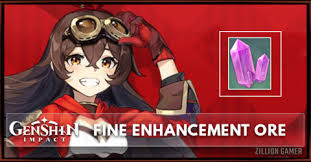 Fine Enhancement Ore Genshin Impact Zilliongamer