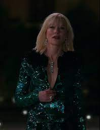 Cate blanchett oceans eight blue blazer. Every Outfit Cate Blanchett Wore In Ocean S 8 Made Me Gayer
