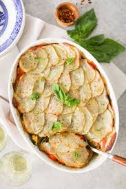 Ratatouille Pot Pie With Potato Crust Domesticate Me Recipe Vegetarian Recipes Pot Pie Polenta Recipes