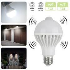 Indoor Outdoor Motion Sensor Light Bulb Motion Activated Led