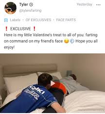 Tyler 💨 on X: Happy Valentines Day, boys 🥰💨 As a little gift to you,  my OF will be 50% off today only! Come check out tons of full videos of me