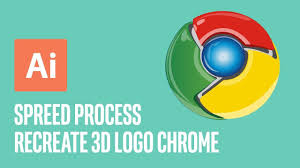 Making Google Chrome Logo In Adobe Illustrator Logos Old Logo 3d Logo