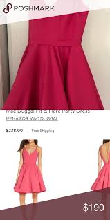 Ieena Pink Cocktail Dress From Nordstrom Worn Once Pink Cocktail Dress Mac Duggal Dresses Cocktail Dress