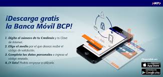 Configura y paga tu tarjeta de crédito o . Banco De Credito Bcp Ya Tienes La Banca Movil Bcp En Tu Smartphone Realiza Operaciones En Un Toque De Manera Rapida Y Segura Sigue Estos Pasos Y Descubre Mas En Www Bancamovilbcp Com
