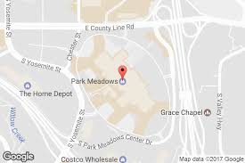 Your message was successfully sent. Mall Hours Address Directions Park Meadows