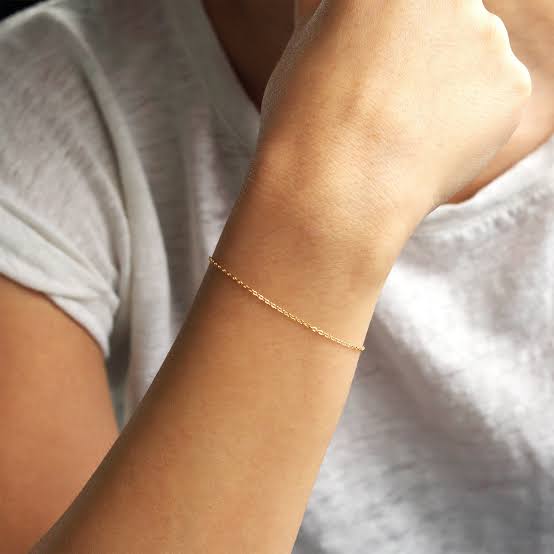 ALEX Bracelet * Basic Chain Bracelet * Delicate Bracelet, Simple Chain Bracelet, Thin Chain Bracelet, Dainty Bracelet, Layering Bracelet