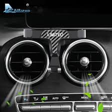 Support De Telephone En Carbone Pour Mercedes Benz Accessoires Pour Mercedes Benz Gla Cla Classe A W177 Classe C Glc W205 Classe E W213 Cle Gls Aliexpress