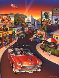 Ants On The Sunset Strip By Robin Moline Moline Americana Art Robin