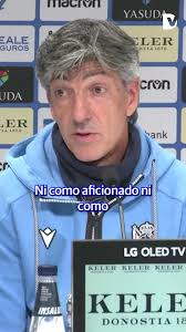 Imanol critica horarios de la Real Sociedad en la Liga