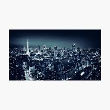 10 high quality black and white scenery clipart in different resolutions. Panoramic City Scenery Of Tokyo And Tokyo Tower Black And White Art Photo Print Poster By Artnudephotos Redbubble