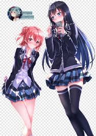 Anime romance terbaik judul film anime romance terbaik anime jepang action romance terbaik judul anime dimulailah kisah komedi romantis raku yang menjalani cinta palsunya. Anime Komedi Romantis Pemuda Saya Salah Seperti Yang Saya Harapkan Roman Mangaka Anime Rambut Hitam Kartun Hatsune Miku Png Pngwing